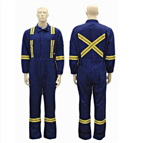 Indura Ultrasoft® Unlined FR Coveralls - Striped