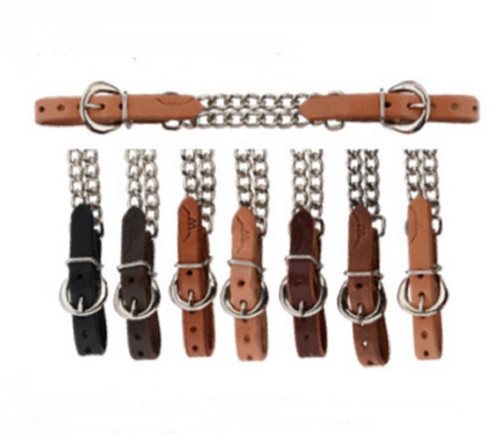 Deluxe Double Curb Chain Removable Strap