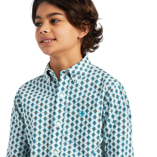 Boy's Ariat Derek Classic Fit Shirt