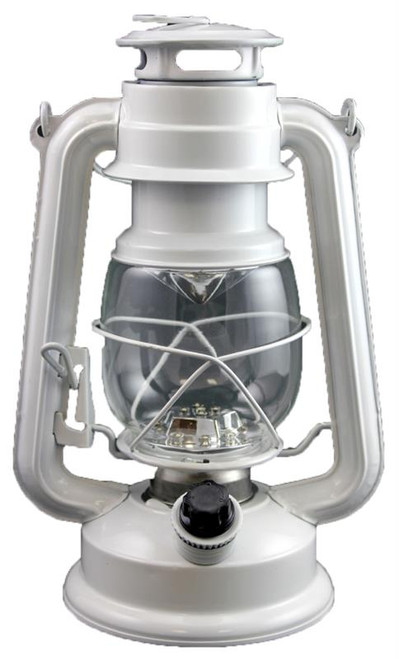 Small White LED Lantern