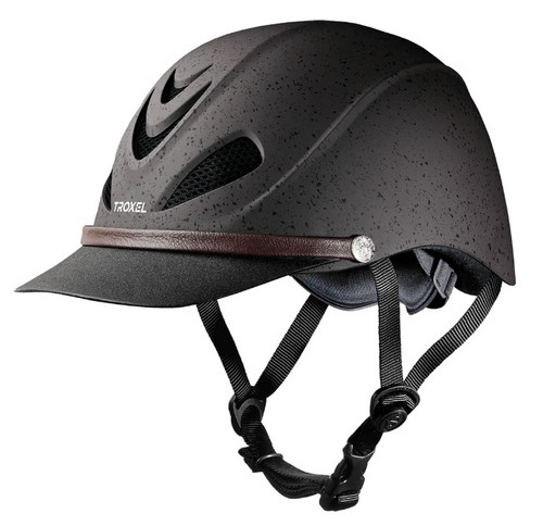Dakota Troxel Riding Helmet - Grizzly Brown