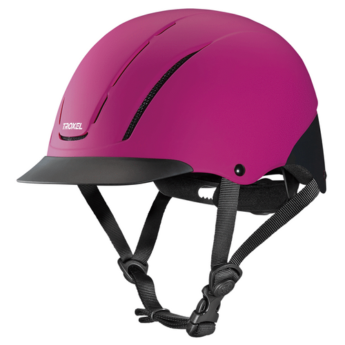 Spirit Troxel Low Profile Riding Helmet - Raspbery