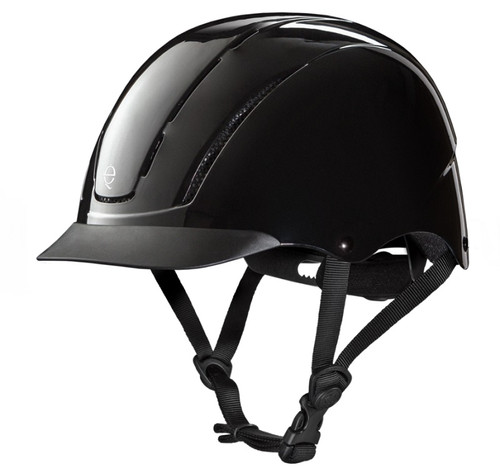 Spirit Troxel Low Profile Riding Helmet - Black