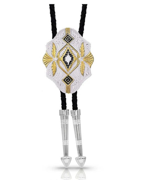 Montana Silversmiths Southwest Scalloped Bolo Tie