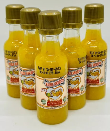 Marie Sharp Orange Hot Sauce - 50 ml