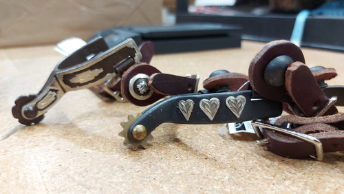 Toddler Spurs & Leather Strap