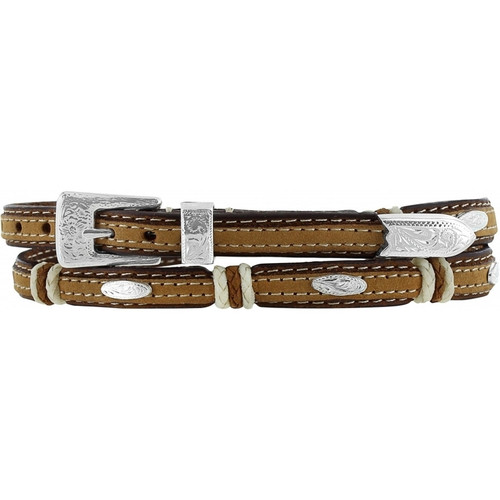 Justin 5/8 Stockyard Hat Band - Bark