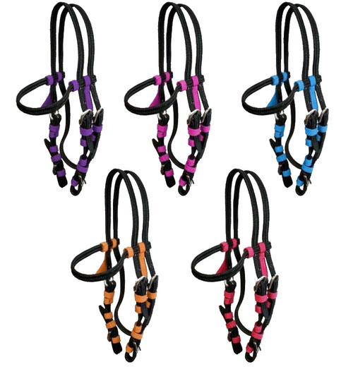 Nylon Miniature Headstall & Reins Set