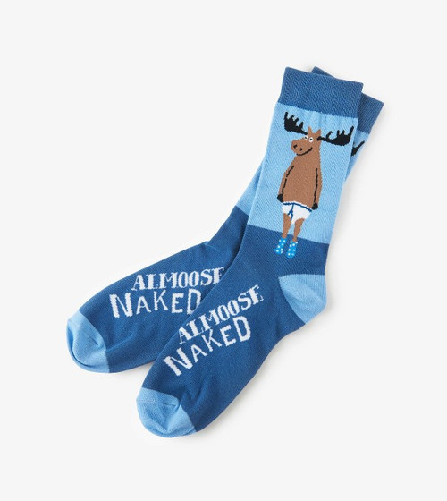 Almost Naked Men's Crew Socks