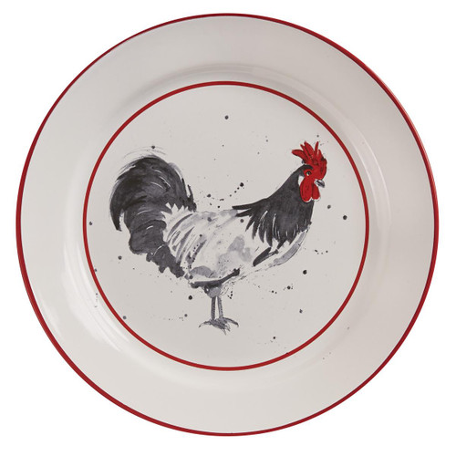 Rooster Salad Plate