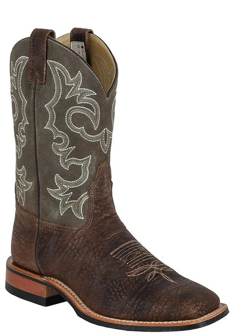 Canada West Men's Brahma Brown Bullhide Ropers