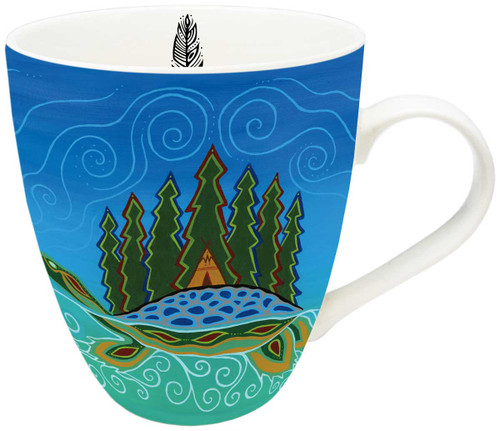 Winn Devon Mug - "Turtle Island"