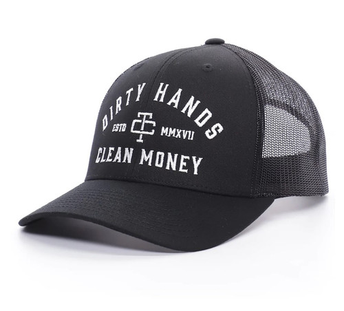 DHCM Curved Brim Hat - Black