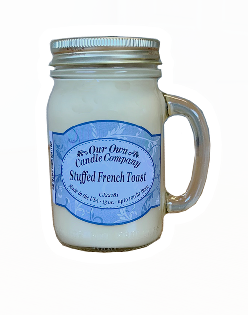 Mason Jar Candle - Stuffed French Toast