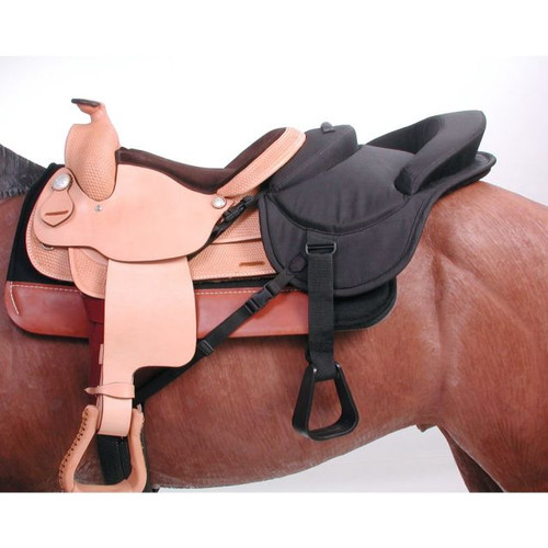 Tough-1 Ride-Behind Tandem Saddle for Western Saddle