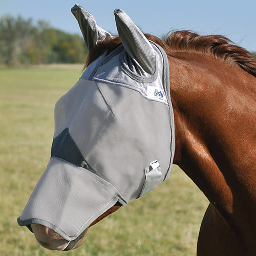 Cashel Crusader Long Nose Fly Mask With Ears