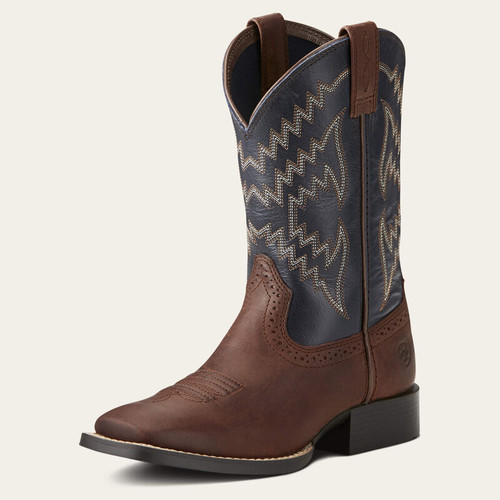 Kid's Ariat Brazen Brown Tycoon Boots