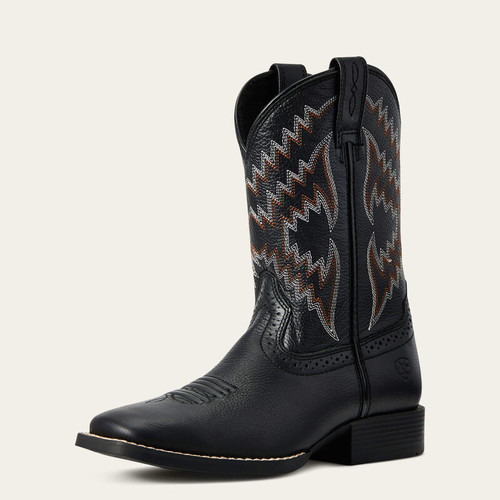 Ariat Kid's Tycoon Black Bear Western Boots