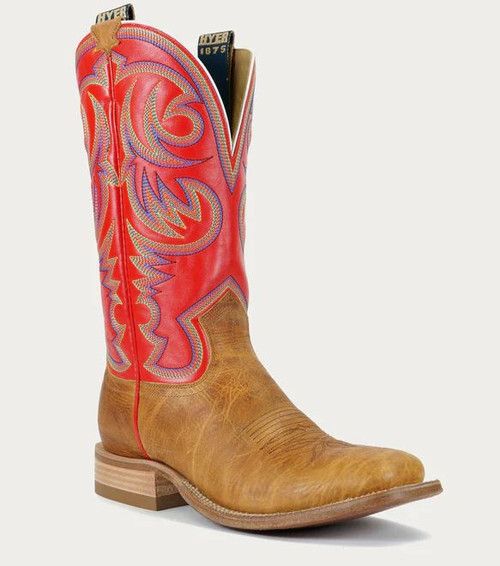 Men's Hyer Sawyer Tan/Red Boot
