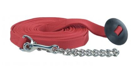 Nylon Lunge Line With Chain