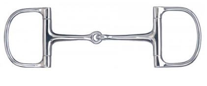 Western Rawhide Stainless Steel Racing Dee Bit