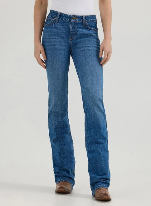 Ladie's Wrangler Khloe Mid Rise Bootcut Jean