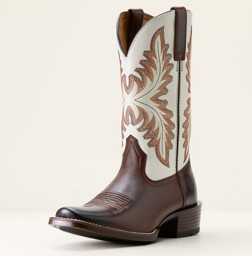 Men's Ariat Renegade Mahogany/ Crema Cowboy Boot