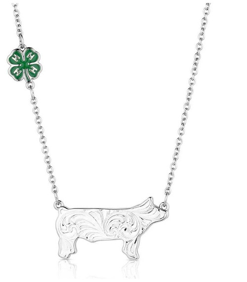 Montana Silversmith 4-H Pig Showman Necklace