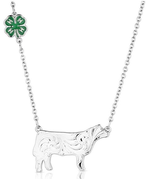 Montana Silversmith 4-H Steer Showman Necklace