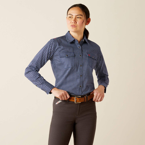Ladie's Ariat FR Beverly Snap Work Shirt