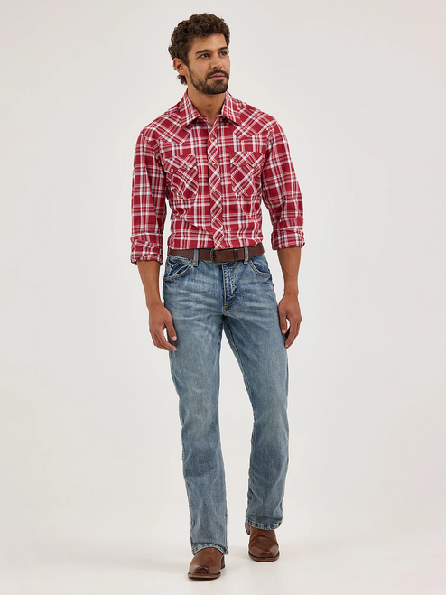 Wrangler Men's Retro Slimfit Bootcut Jeans