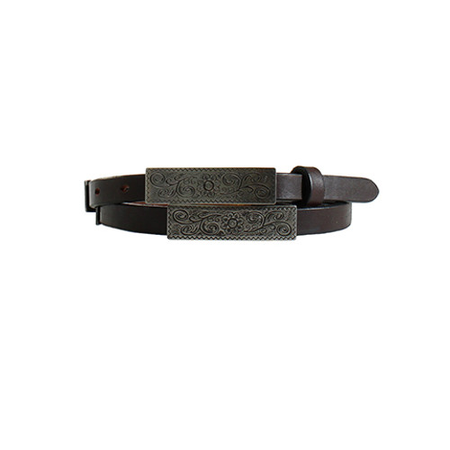 Women's M&F Angel Ranch Floral Concho Belt