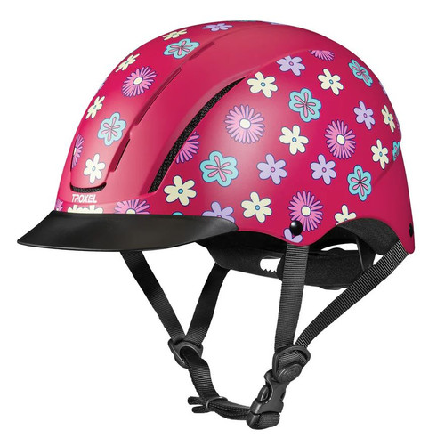 Troxel Spirit Retro Flower Riding Helmet