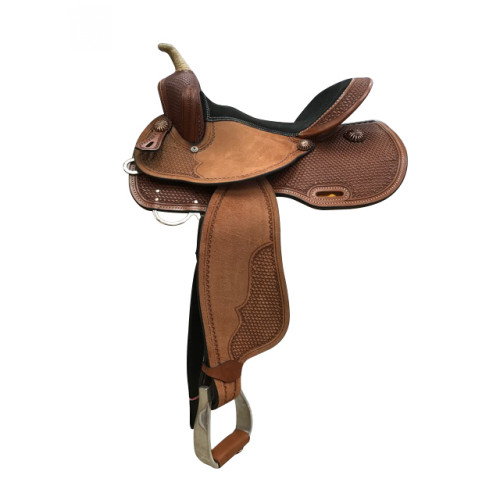 Western Rawhide Country Legend Basket Barrel Saddle