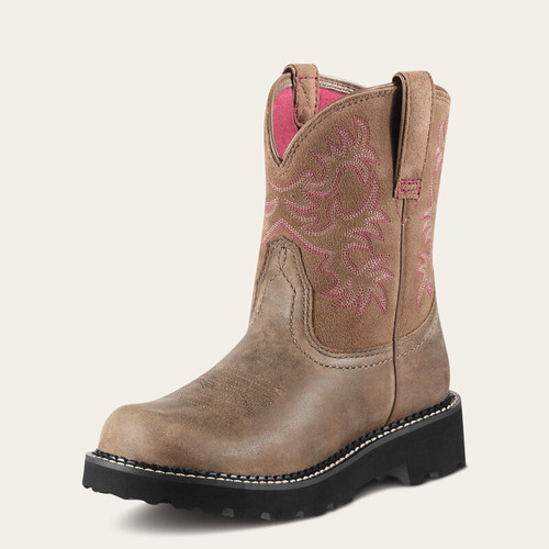 Ladies Ariat Fatbaby Brown Bomber
