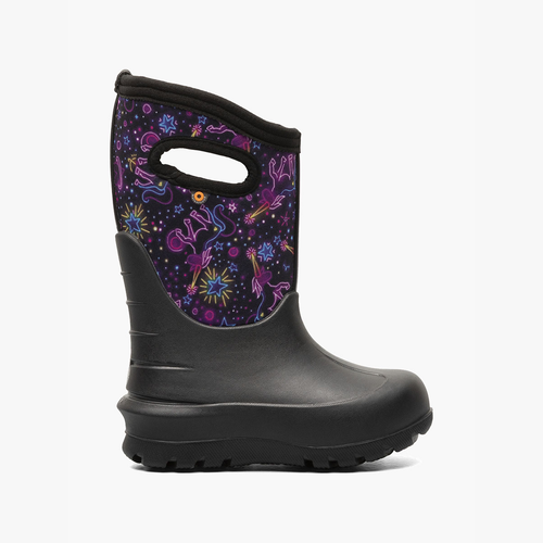 Kid's Classic Neon Unicorn Bogs