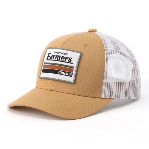 Cinch Support Local Farmers Mesh Back Trucker Cap