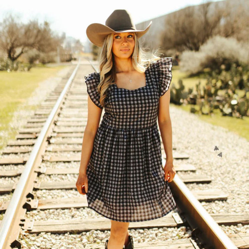 2 Fly Co. - Gingham Dress