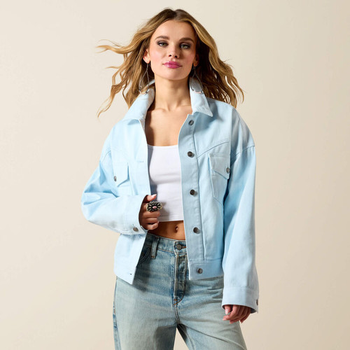 Ariat Solar Cotton Twill Light Blue Jacket