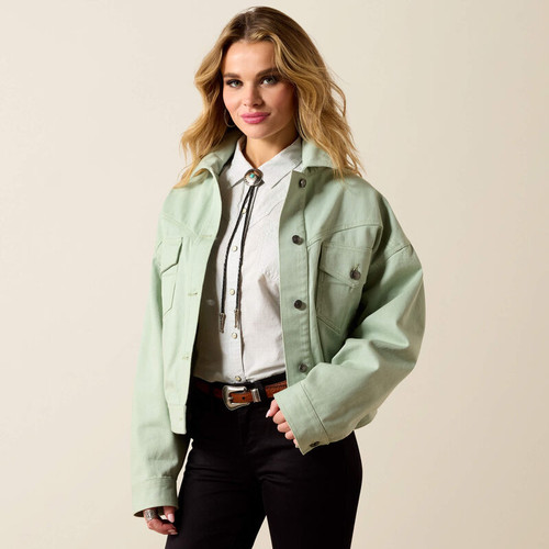 Ariat Solar Cotton Twill Teal Jacket