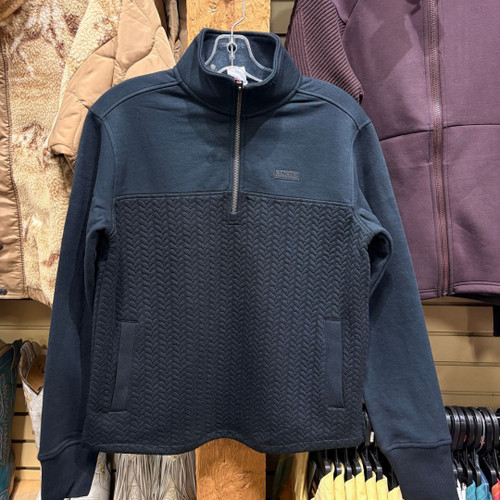 Ladies Cinch 1/4 Zip - Black