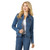 Wrangler Women's Classic Fit Dark Denim Jacket