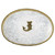 Montana Initial Silver Engraved Gold Trim Western Belt Buckle