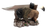 Knife W/Buffalo Stand