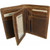 Rugged Earth Trifold Leather Wallet - 990007