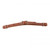 Western Rawhide Dyed Edge Leather Curb Strap