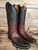 Corral Ladies Red & Black Embroidered Square Toe Boot