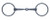 Western Rawhide Black Snaffle Bit
