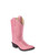 Old West Pink J Toe Cowboy Heel Cowboy Boot