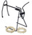 Table Top Black Roping Dummy